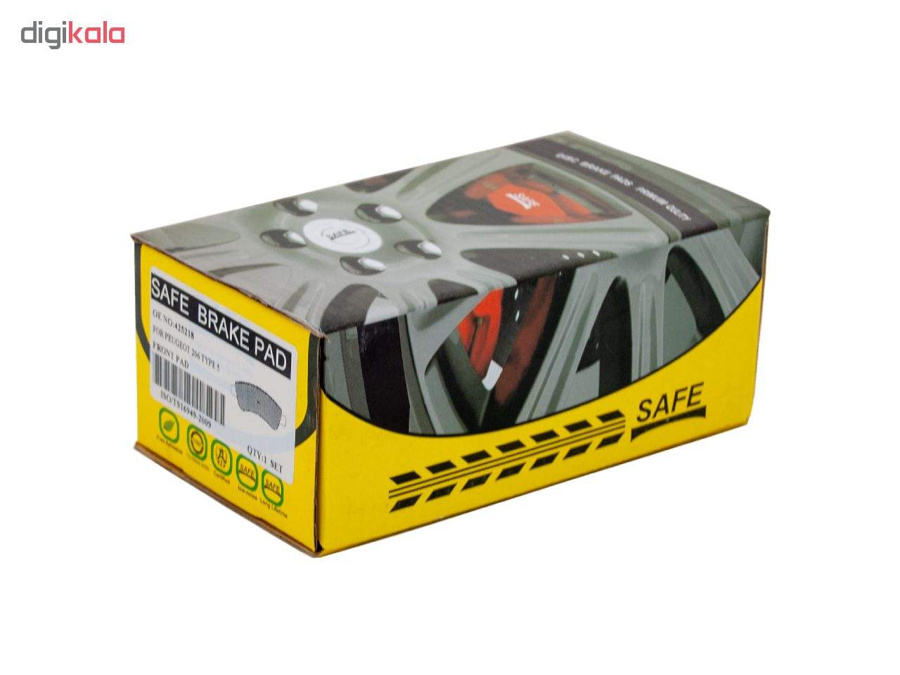 لنت جلو لیفان X60 برند SAFE BRAKE PADS تضمینی